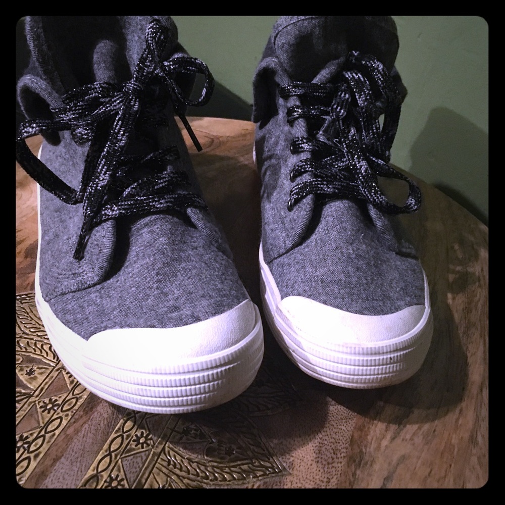 High top sneakers